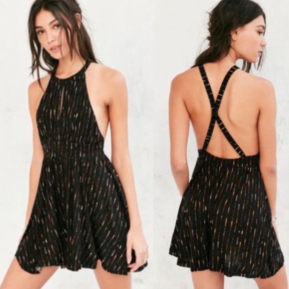 Ecote Black Stripe Romper
